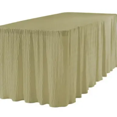 6 Foot Champagne Crinkle Rental | Austin\'s Elite Events